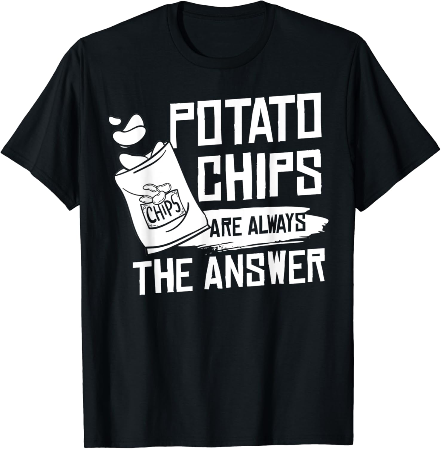 Chips Snacks Gift Snaccident Potato Chips TShirt